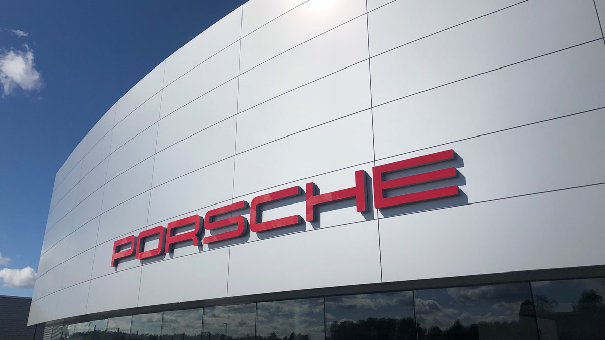VVS-metoder klar med försäljningsanläggning åt Porsche