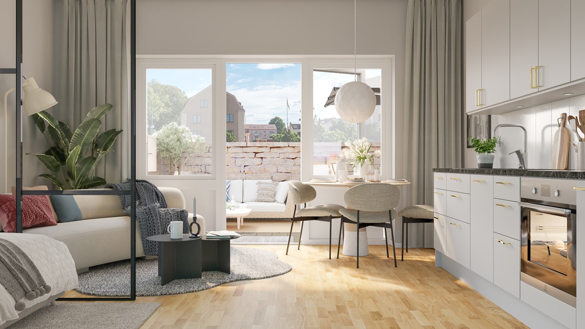 Tre Instalcobolag i gemensamt lägenhetsprojekt i Kalmar